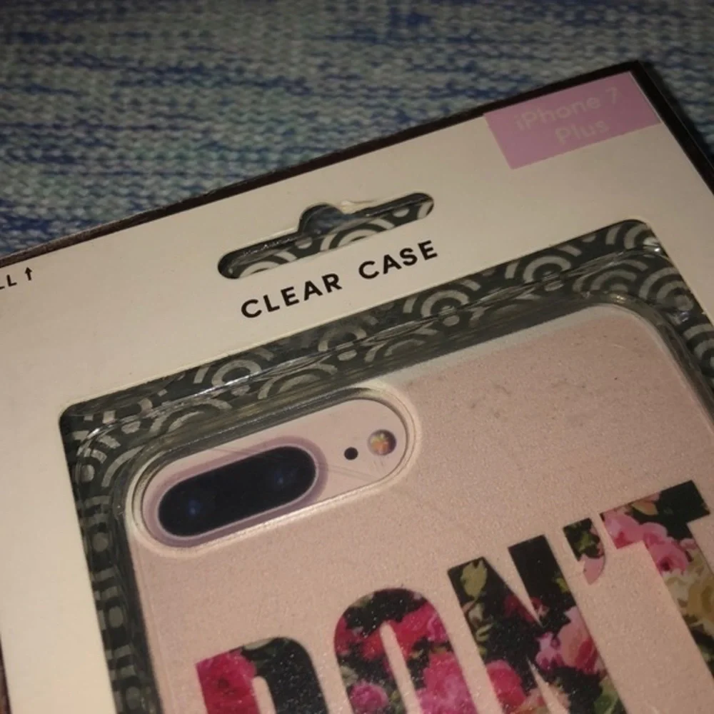 IPHONE 7/8 plus Clear Case “DON’T KILL MY VIBE”